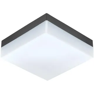 EGLO Außenleuchte Kunststoff 7,0 cm IP44 1 flammig anthrazit