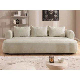 Home Affaire »LUSSAC 4-Sitzer Design-Sofa mit Zierkissen, Maße B/T/H: 242/123/78 cm« hoher Sitzkomfort und modernes Design, Sofa ohne Bettfunktion