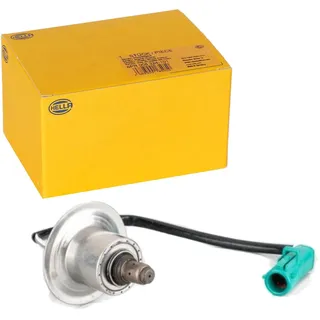 HELLA 6PA 358 103-251 Lambdasonde - 4-polig - Kabel: 30mm - mit Hitzeschutzblech