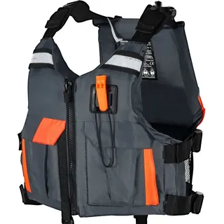 Schwimmweste 80N Erwachsene - Rettungsweste Kajakweste - Lifejacket Sportweste - Atmungsaktive Schwimmhilfe mit stabilem Auftrieb und Stauraumvolumen