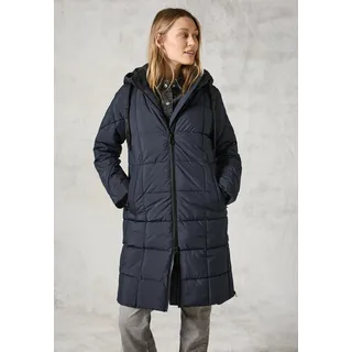 Cecil Damen B101040 Gefütterter Steppmantel, Dark Navy Blue, XXL