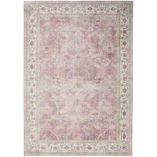 benuta Pop Teppich Laury Rosa 200x300 cm , Textil , Orientalisch , Rechteckig , 200x300 cm , Oeko-Tex® Standard 100 , waschbar , Teppiche und Böden, Teppiche