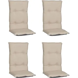 Beo Hochlehner-Sitzauflage AUB01 Takume Cremeweiß 4er-Set