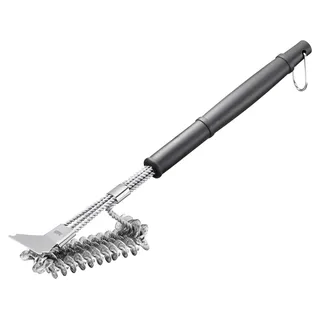 GEFU Grillbürste 44 cm Edelstahl/Metall schwarz/silber/weiß