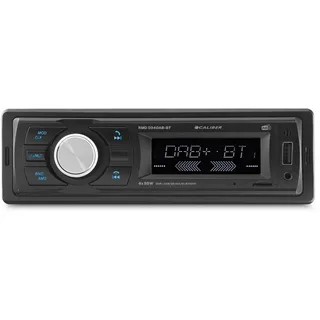 Caliber Autoradio - Auto Radio mit Bluetooth - Aux In - Bluetooth - DAB - DAB Plus - FM - SD - USB - 18 voreingestellte Sender - Mit Freisprechfunktion - 4X 55 Watt - Schwarz - 1 Din