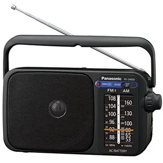 Panasonic RF-2400DEG tragbares Radio schwarz