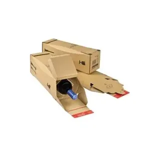Colompac Flaschenversandkarton CP181.101 Wellpappe Braun