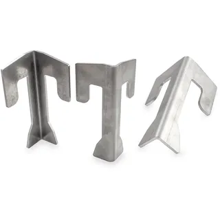 Universal Edelstahl Abstandshalter / Adapter Feuerplatten / Feuertonnen (3 Set)