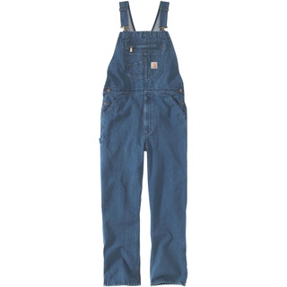 Carhartt Denim Bib, Latzhose - Blau - W46/L30