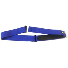 Elastischer Sport Herzfrequenzmesser, Verstellbarer Brustgurt, Gürtelriemen, CooSpo Original HRM Belt - Navy blau