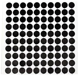 VGEBY Billardtisch Markierungspunkte, Billardpunkt Aufkleber White Ball Locator Billard Zubehör(Britische Größe 10CM)