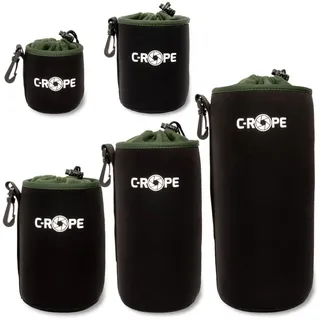 C-Rope Objektivbeutel V2 aus Neopren 5er Pack