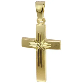 trendor Kreuz-Anhänger Gold 35743