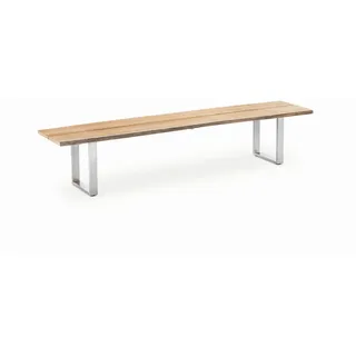 Niehoff Baumbank 240 x 46 x 45 cm Silber