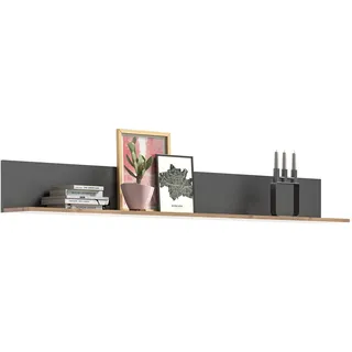 xonox.home Mason Wandboard 180 x 21 x 20 cm Anthrazit