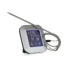 Multi, Grillthermometer, Stegetermometer elektronisk med timer og minutur 0-250C,6 stk/krt