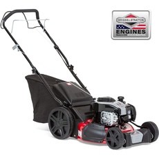 Sprint 460SPX 18-Zoll/46 cm handgeführter selbstfahrender Benzinrasenmäher mit Briggs & Stratton 575EX-Series Motor mit ReadyStart, dunkelrot