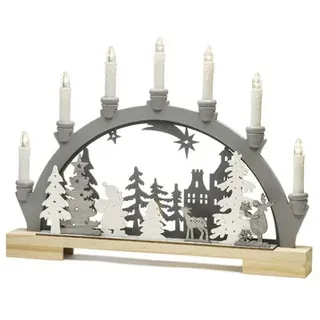 Konstsmide Schwibbogen Wald Warmweiß LED 5 x 33 x 45 cm