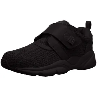 Propét Damen Stability X Strap Sneaker, Schwarz, 42.5 EU X-Weit