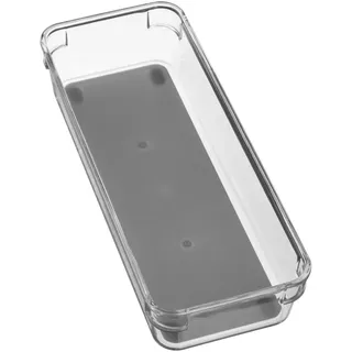 Schubladen Organizer Kunststoff grau 4,5x23x9cm Schubladenorganizer Universal