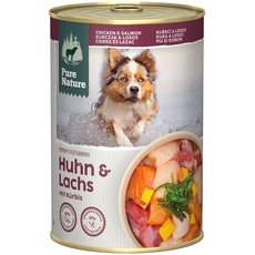 Bild von Pure Nature Adult Huhn & Lachs Hundefutter nass