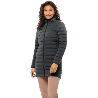 Jack Wolfskin Damen Arcaden Coat W Daunenmantel, Phantom, XS EU
