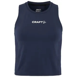 Craft Rush 2.0 Cropped Singlet Blau L