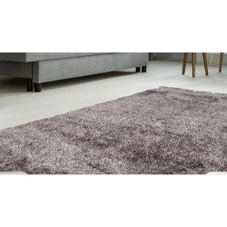 Kayoom Diamond 700 Hochflorteppich 120 x 170 cm Beige