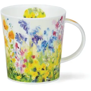 DUNOON Lomond Shape Mug 0,32 Liter Cottage Garden (gelb)