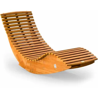 Saunaliege Java 154x60x78cm Akazie FSC®-zertifiziert klappbar