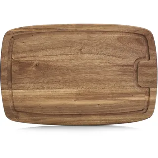Zeller Schneidebrett-Set Akazie 1 40 x 26 cm Braun