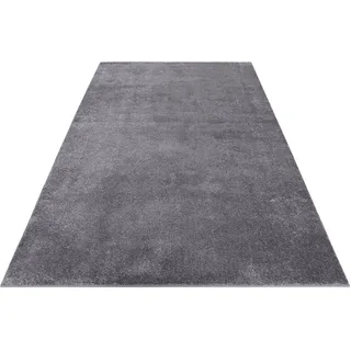 Teppich ESPRIT "Campus ESP-0035" Gr. 3, grau, B:120cm H:17mm L:170cm, Kunstfaser, Teppiche, Teppich, sehr flauschiger, dichter Flor, robust, Wohnzimmer, Schlafzimmer, uni