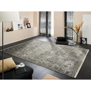 OCI DIE TEPPICHMARKE BESTSELLER TADI Hochflorteppich 240 x 300 cm Grau
