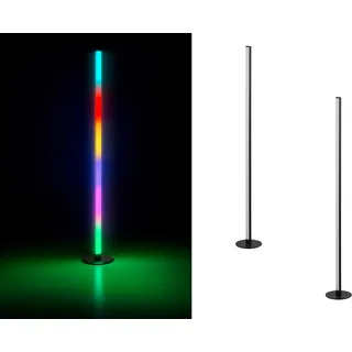 Kleine LED Stehlampen dimmbar, indirekte PC & Gaming Beleuchtung Wohnzimmer Ecke