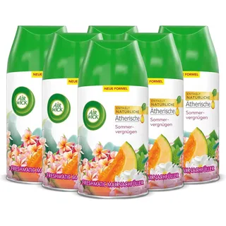 Airwick Air Wick Freshmatic Max Raumspray – Nachfüller für den Air Wick Freshmatic Max – Duft: Sommervergnügen – 6 x 250 ml Nachfüller