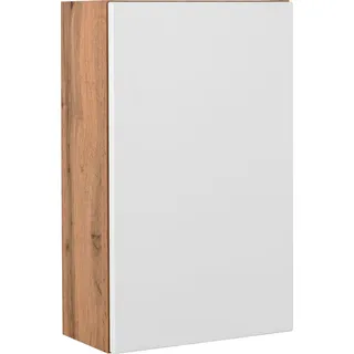 WELLTIME Lucca Hängeschrank 40 x 64 cm Weiß Holz