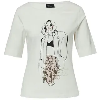 s.Oliver T-Shirt - creme - 42