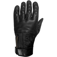 John Doe Shaft XTM Motorrad Handschuh aus Rindsleder Atmungsaktiv Schwarz S