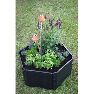 KHW Komposter SK 550 l 130 cm x 50 cm Anthrazit