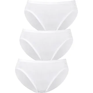 Jazz-Pants Slips MEY "Lights", Damen, Gr. 42 (42), weiß, Single Jersey, Obermaterial: 55% Baumwolle, 40% Viskose, 5% Elasthan, unifarben, körpernah, Unterhosen Jazz-Pants Slips, ohne störende Seitennähte