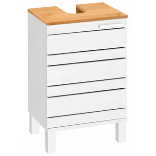 Home Affaire Waschbeckenunterschrank JOSIE 40 x 61,5 x 30 cm Weiß
