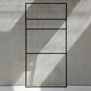 jan kurtz Loop Up Handtuchleiter Schwarz