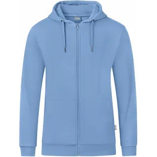 Jako Kapuzjacke Organic Eisblau 44