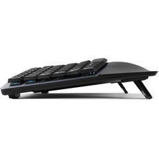 Bild von PERIBOARD-535 DE BR, ergonomische mechan. USB Tastatur braune Taster)