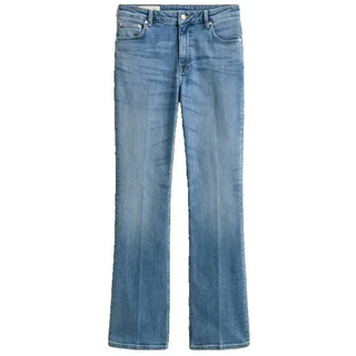 Gant 4100307 Flare Fit Jeans - Semi Light Blue Broken In - 32