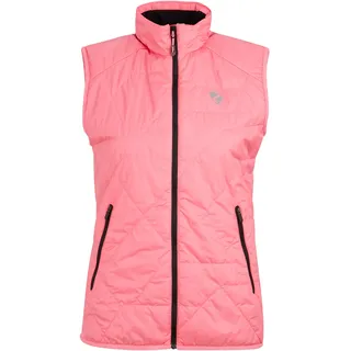 Funktionsweste ZIENER "NALIA-Z vest lady", Damen, Gr. 40, pink (strawberry sorbet), Obermaterial: 100% Polyester. Obermaterial 2: 84% Polyester, 16% Elasthan. Futter: 100% Polyester. Wattierung: 100% Polyester, Westen Funktionsweste