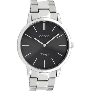 Oozoo - Herrenuhr - C20021 - Silber Grau - Silber