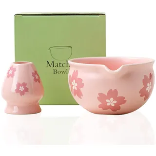 Zuzer 2 Stück Matcha Schale Matcha Set,Macha Tea Set Keramik Matcha Schüssel,Matcha Teeschale Matcha Zubehör für die Herstellung von Usucha, Koicha und Matcha