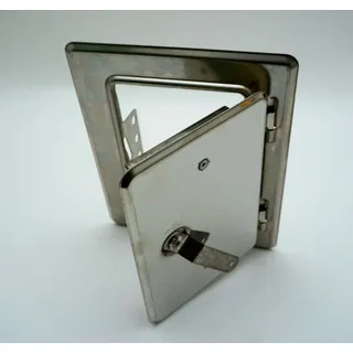 Reinigungstür 20x30cm Kamintür Edelstahl