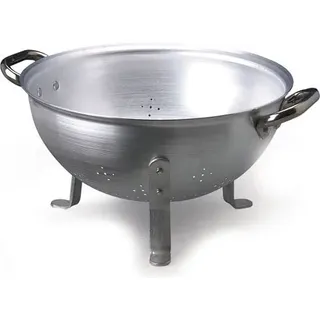 Pentole Agnelli ALMA11524 Nudelsieb, Aluminium, 24 cm